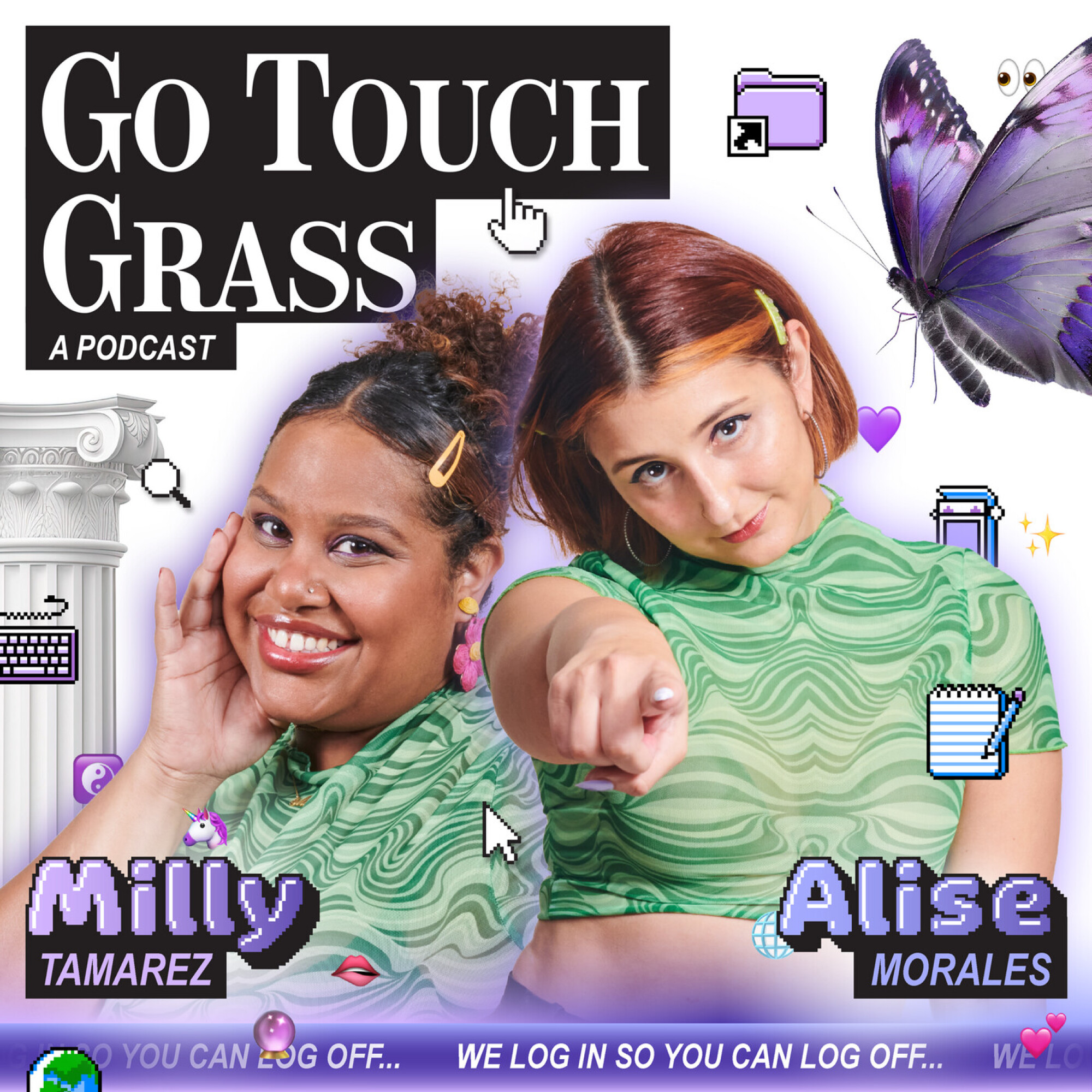 Go Touch Grass podcast logo 