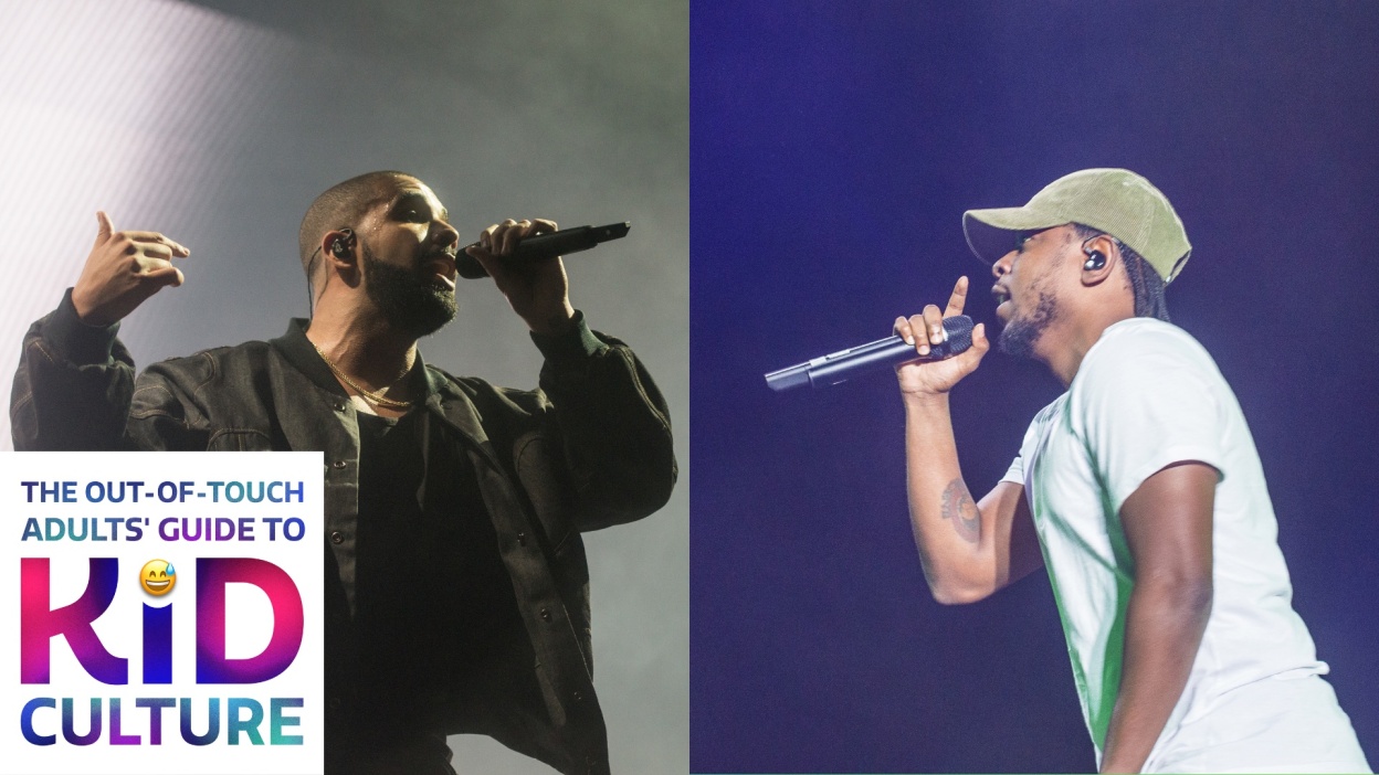 Drake and Kendrick Lamar